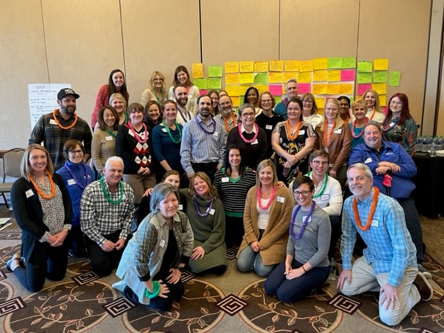 NGA staff during coaching retreat in Virginia, March 2023.