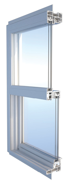 164 series hurricane impact resistant window system