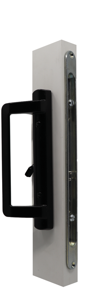 Sliding patio clearance door handles