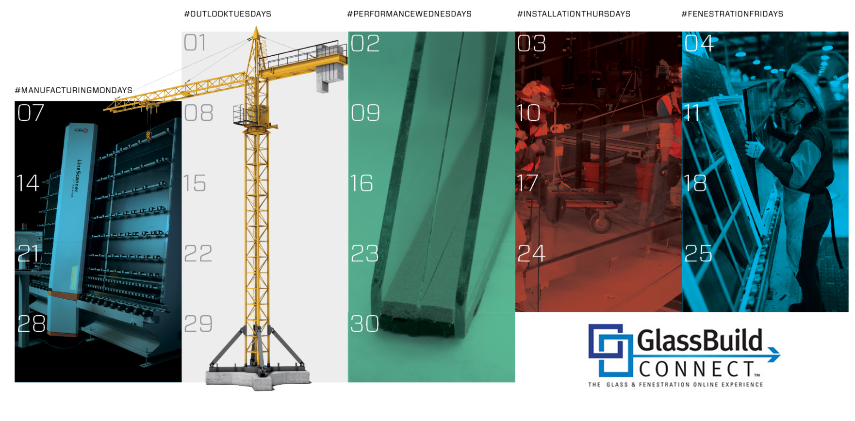 GlassBuild Connect 2020: 5 daily content themes