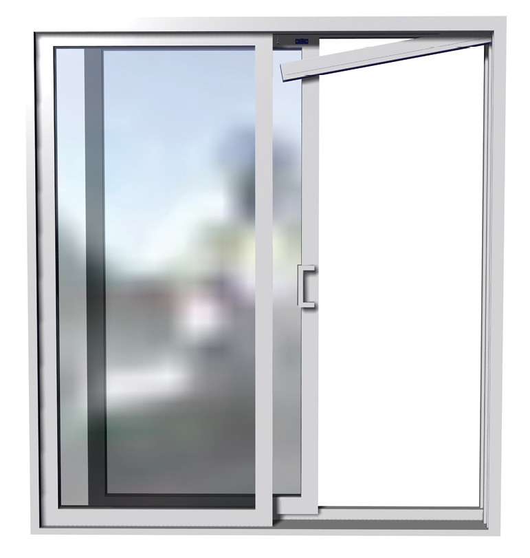 automated opening system for patio door