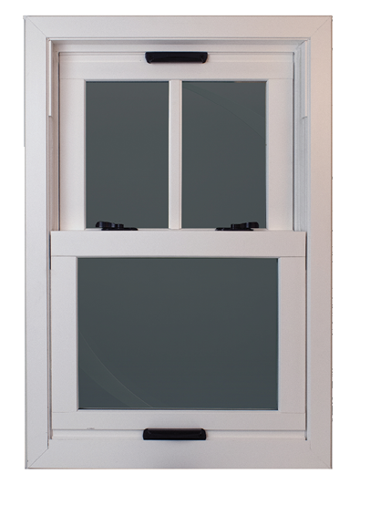 Distinct double-hung window