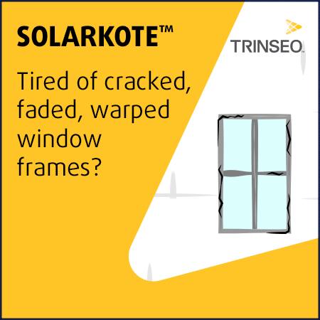 encapsulate you windows with dark, low-heat-build Solkote capstock by Trinseo