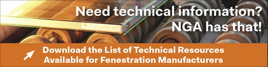 download a list of NGA technical resources for fenestration manufacturers
