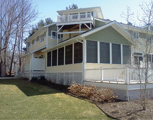 enclosed porch