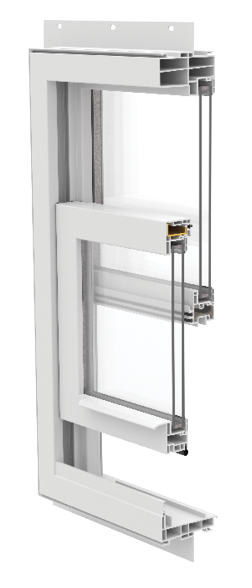 Single-hung window sash