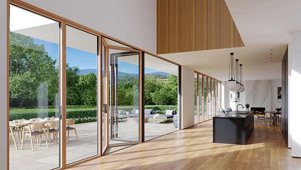 Folding door