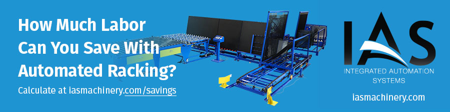 find out how much labor you can save with an automated racking machine from integrated automation systems