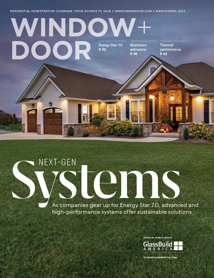 read about advanced and high performance systems that offer sustainable solutions in the march/april issue of window and door