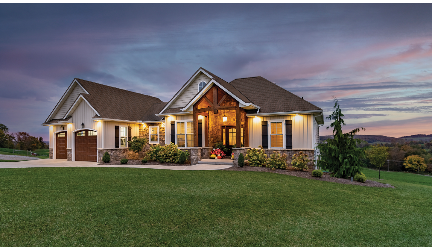 new home with high-performance doors and windows