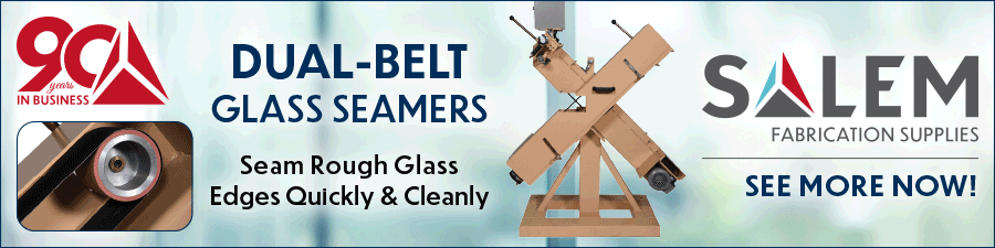 learn more about special savings opportunities on dual-belt glass seamers and more from salem fabrication supplies