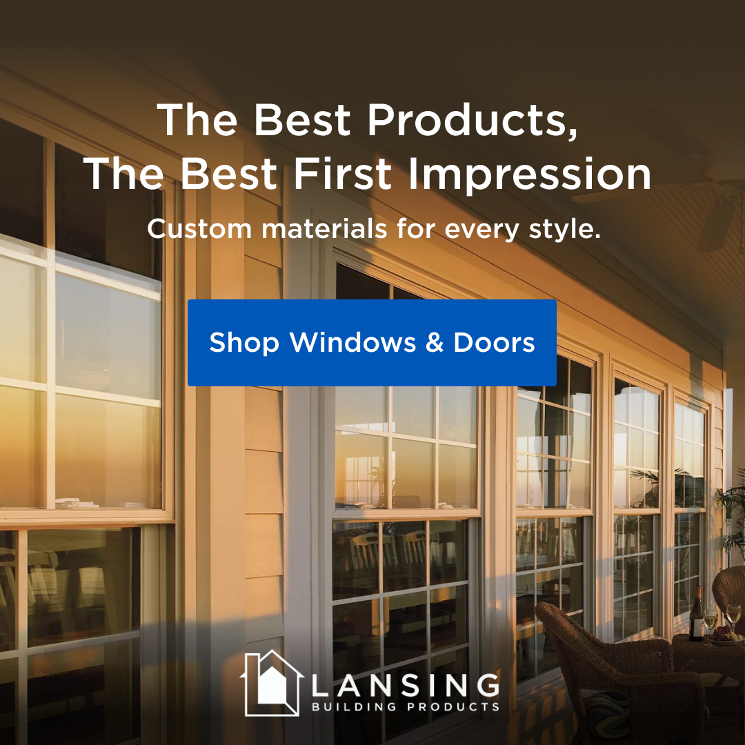 Lansing has custom materials for every style