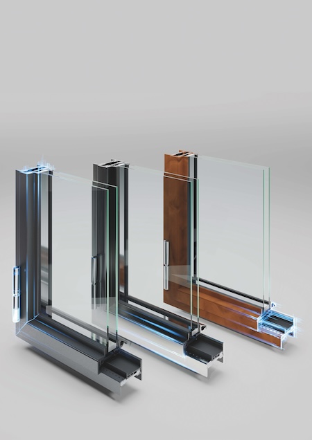 The Jansen Janisol Arte 2.0 window system offers multiple profiles