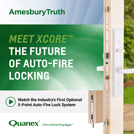 XCore™ Auto-Fire 3- and 5-Point Lock System from AmesburyTruth