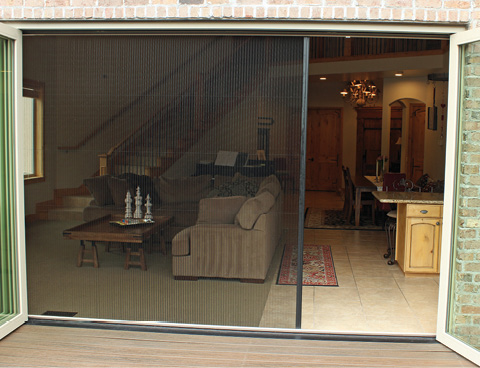 The ZigZag Retractable Screen by Genius Retractable Screens