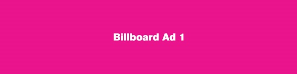Billboard test ad