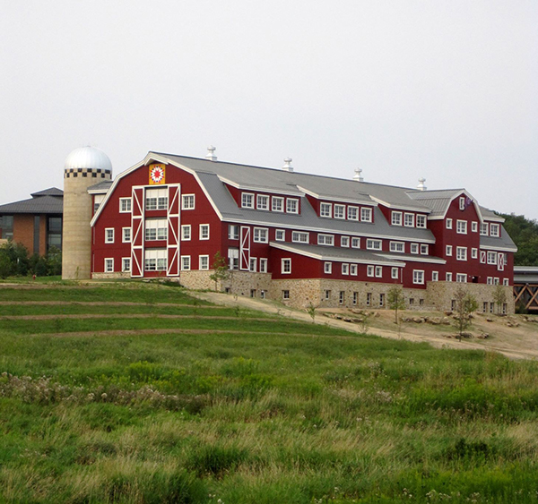 Farmhouse exterior