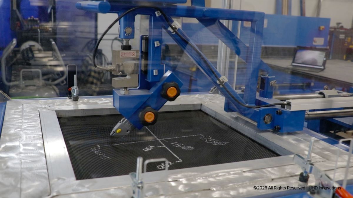 knife shear test of screen