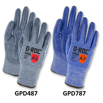 Gloves for glass handling