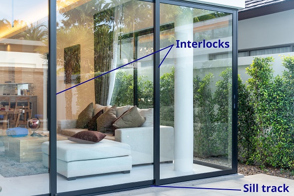 Multislide door example