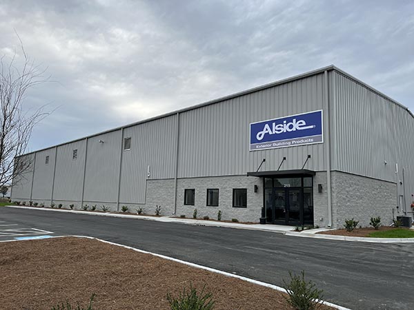 Alside's new Conway, SC warehouse