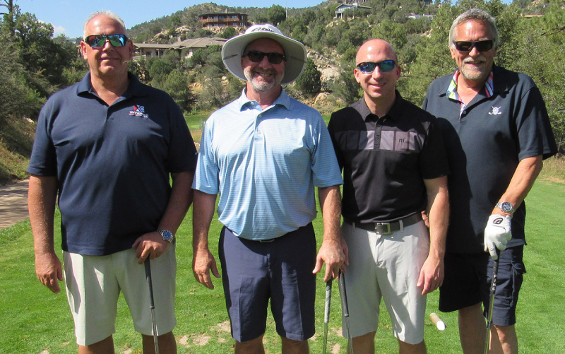 Dallas Clark, Bill Spencer, Matt DeSoto, and Scott McGill