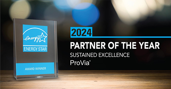 ProVia ENERGY STAR Award