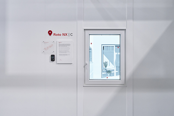 Roto's NX range on display at Fensterbau