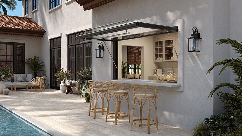 Awning window