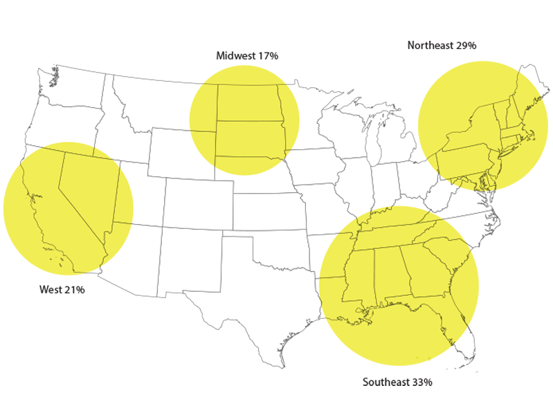 U.S. map