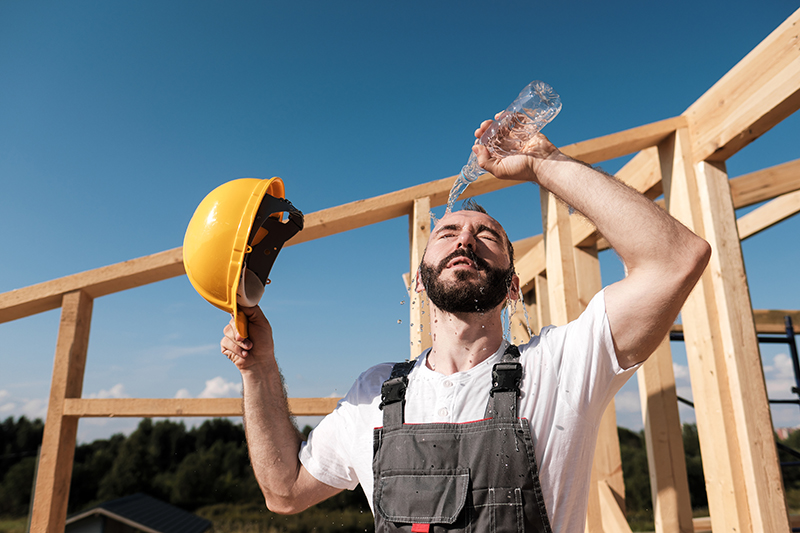 Overheated house builder