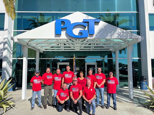 PGT Innovations Supports Veterans With Donation of Over $9,000 Between Two Nonprofits