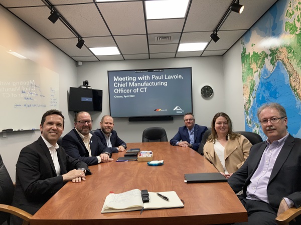 Paul Lavoie, Connecticut’s Chief Manufacturing Officer visits Roto