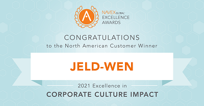 Jeld-Wen Recognized With Corporate Cultural Impact Award Jeld-Wen Recognized With Corporate Cultural Impact Award