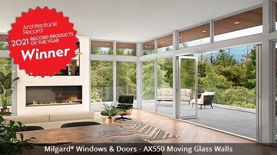 Architectural Record Names Milgard AX550 Moving Glass Walls Product of the Year Architectural Record Names Milgard AX550 Moving Glass Walls Product of the Year