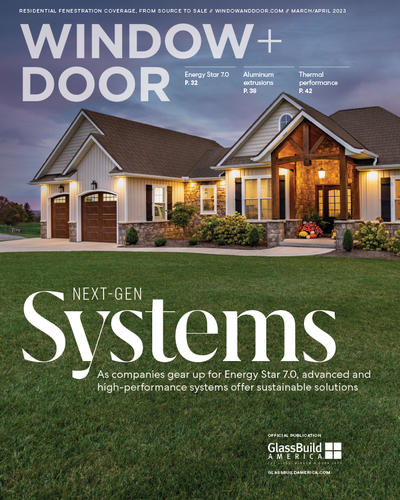 read about advanced and high performance systems that offer sustainable solutions in the march/april issue of window and door
