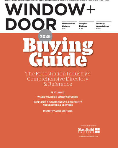 Read November/December Window + Door Magazine