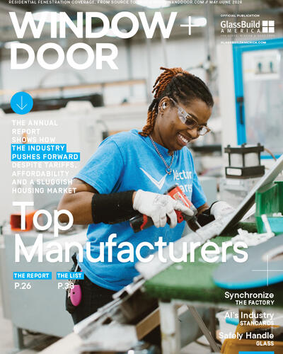 Read the May/June issue of Window + Door Magazine