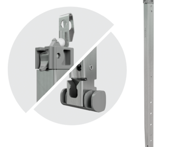 Block & tackle balance hardware for windows