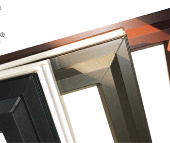 window frames with different finishes