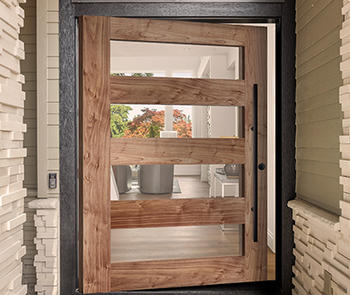 Simpson's pivot door