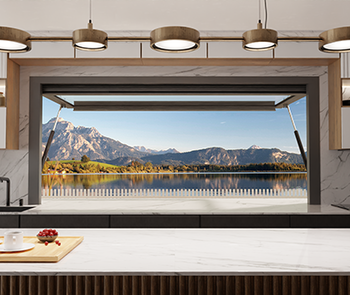 Gas Strut Awning