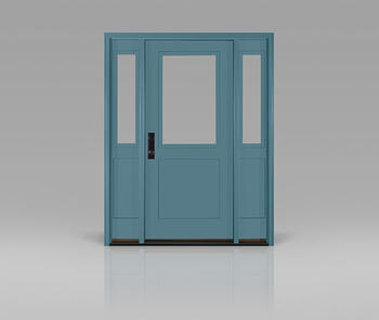 Clopay smooth fiberglass entry door