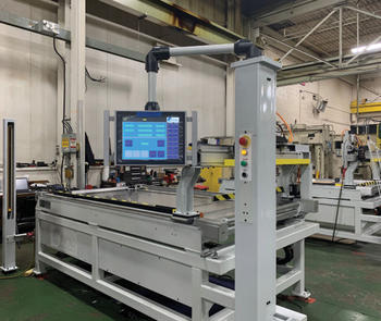 spline insertion machinery