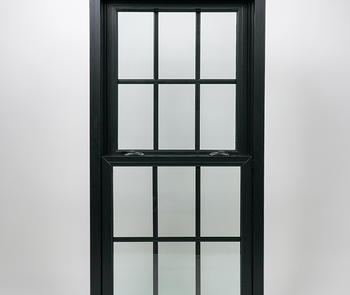 Black Interior Vinyl Window