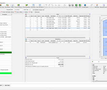 A+W Cantor is a powerful ERP solution tailored for manufacturers of windows, doors, roller shutters, gates, and insect screens.