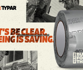 TYPAR® Clear Acrylic Flashing delivers high visibility for proper window installation