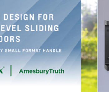 Quanex introduces the Contemporary Small Format Handle by AmesburyTruth.